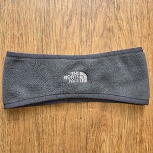 The North Face Fleece Headband in Charcoal Gray